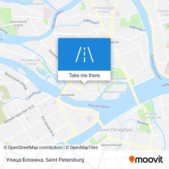 Улица Блохина map