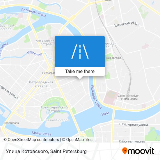 Улица Котовского map