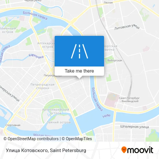 Улица Котовского map