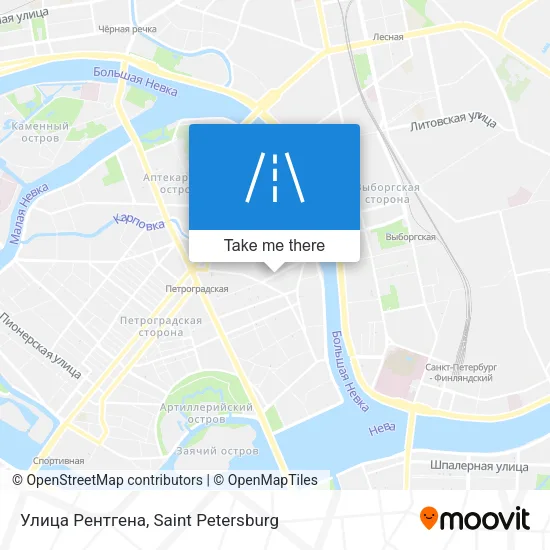 Улица Рентгена map