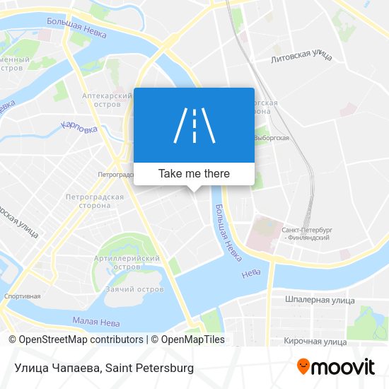 Улица Чапаева map