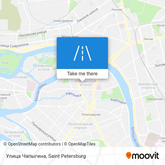Улица Чапыгина map