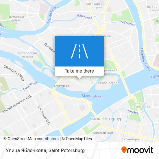 Улица Яблочкова map
