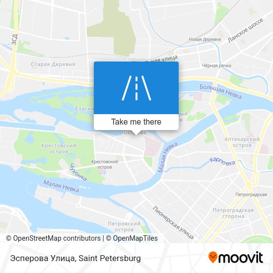 Эсперова Улица map