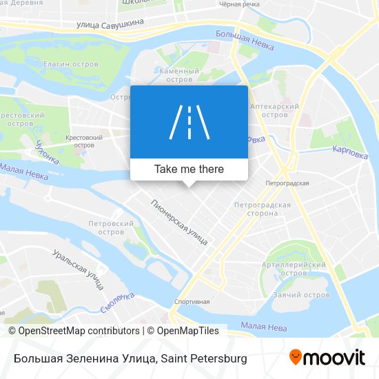Большая Зеленина Улица map