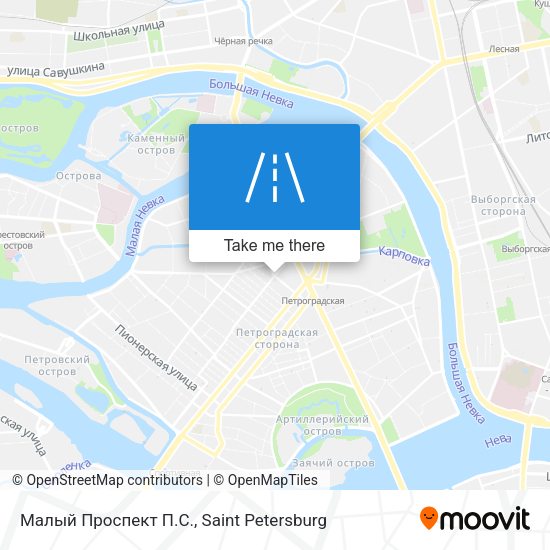 Малый Проспект П.С. map