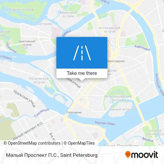 Малый Проспект П.С. map