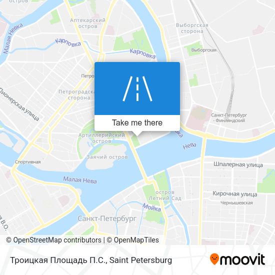 Троицкая Площадь П.С. map