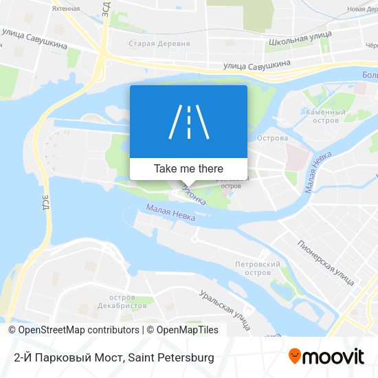 2-Й Парковый Мост map