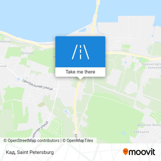 Кад map