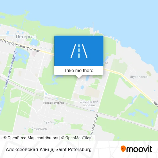 Алексеевская Улица map