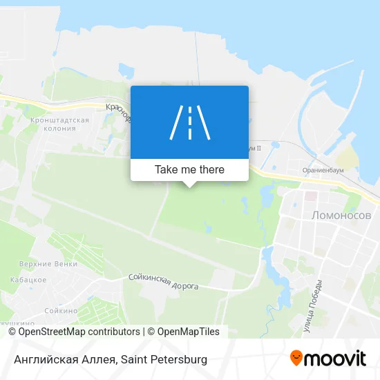 Английская Аллея map