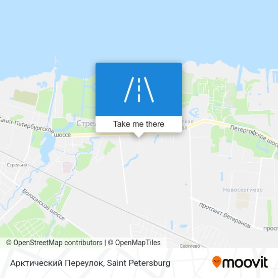 Арктический Переулок map