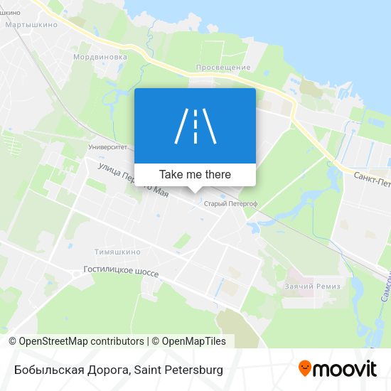 Бобыльская Дорога map