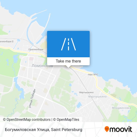 Богумиловская Улица map