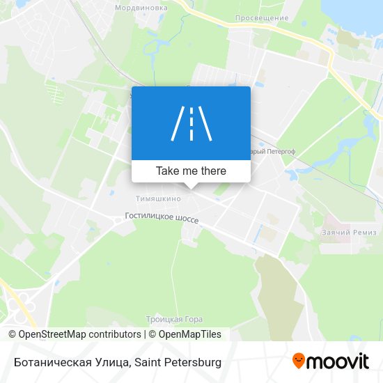 Ботаническая Улица map