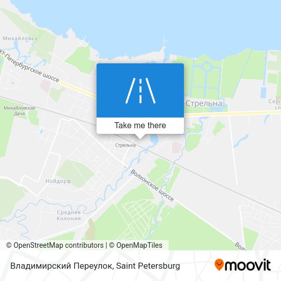 Владимирский Переулок map