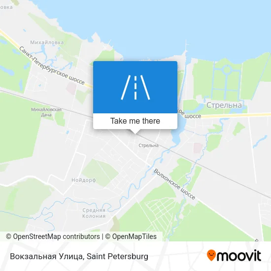 Вокзальная Улица map