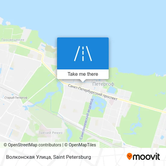 Волконская Улица map