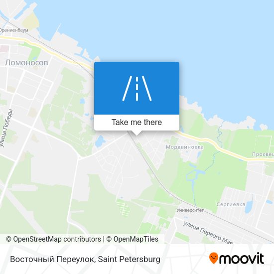 Восточный Переулок map