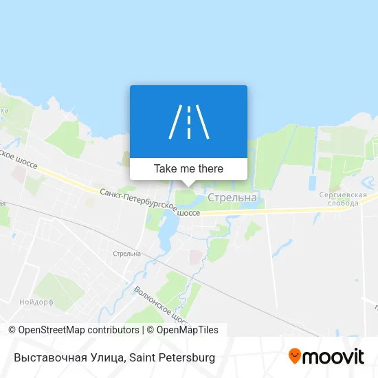 Выставочная Улица map