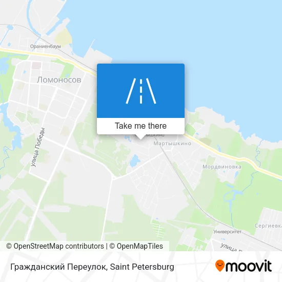 Гражданский Переулок map
