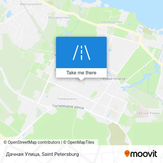 Дачная Улица map