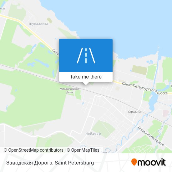 Заводская Дорога map