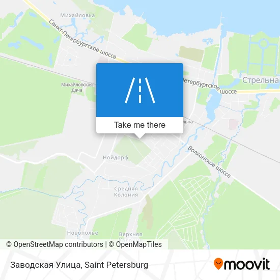 Заводская Улица map