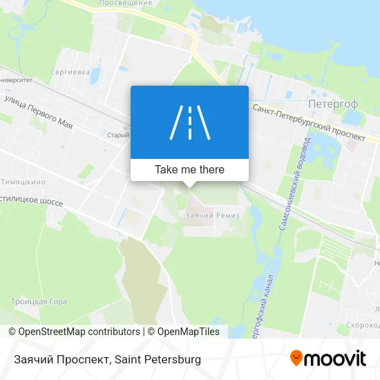 Заячий Проспект map