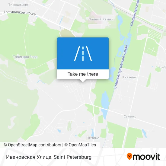 Ивановская Улица map