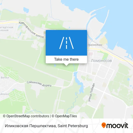 Иликовская Першпектива map