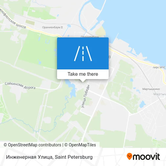 Инженерная Улица map