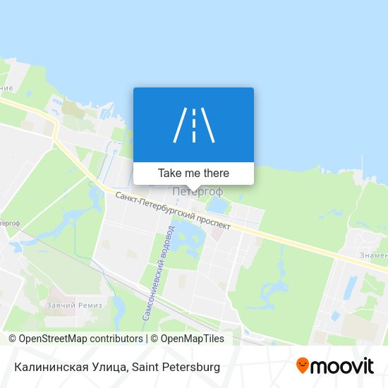 Калининская Улица map