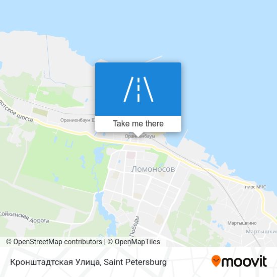 Кронштадтская Улица map