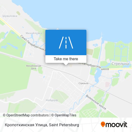 Кропоткинская Улица map