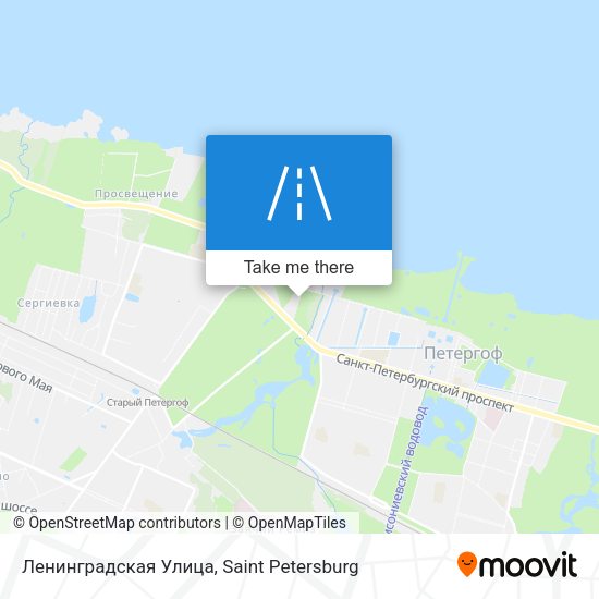 Ленинградская Улица map