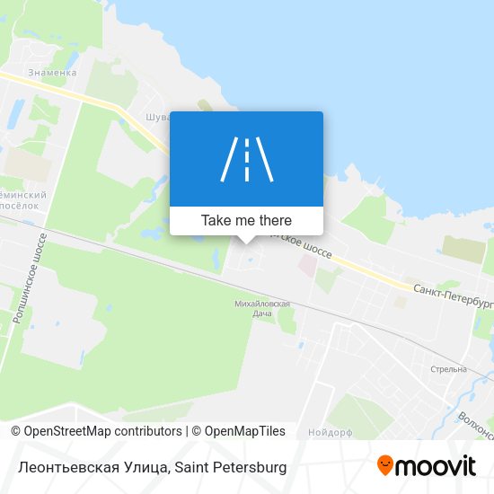 Леонтьевская Улица map