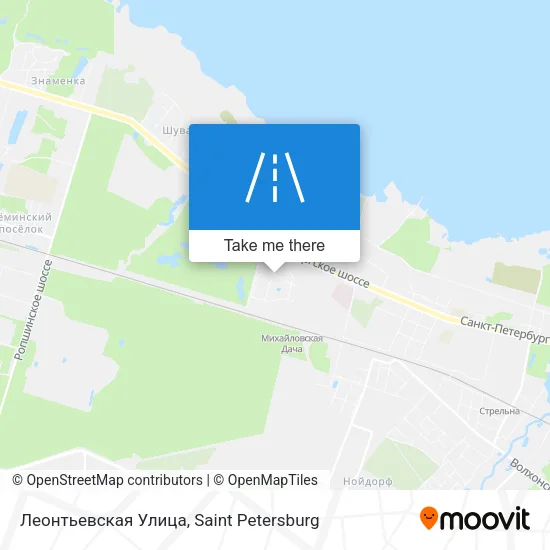 Леонтьевская Улица map