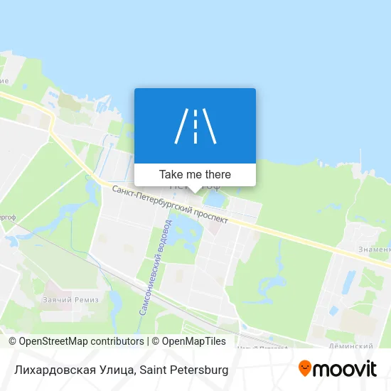 Лихардовская Улица map