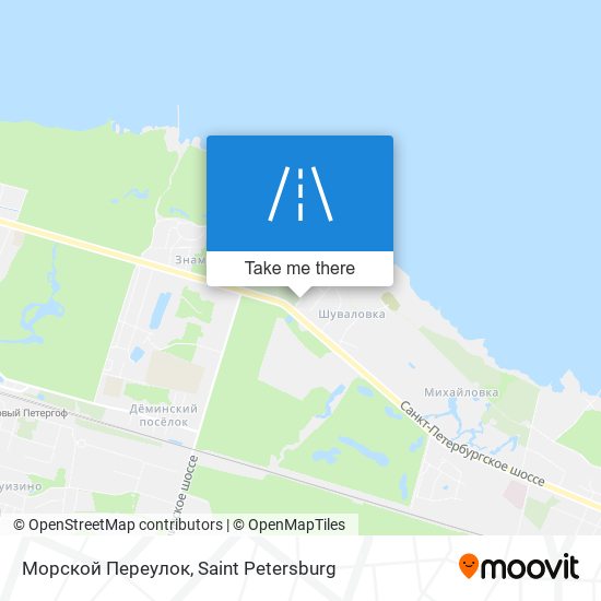 Морской Переулок map