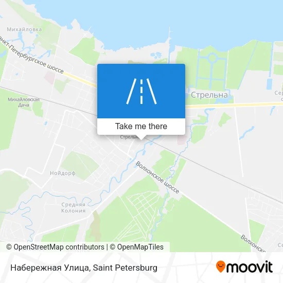 Набережная Улица map