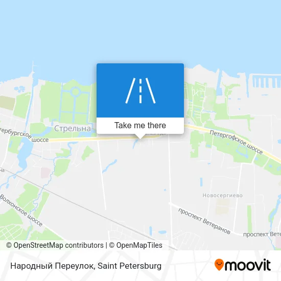 Народный Переулок map