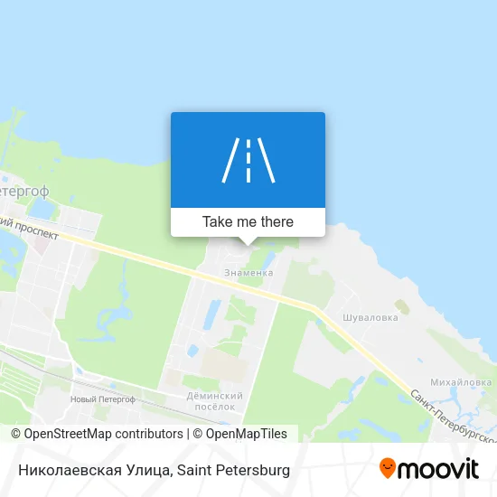 Николаевская Улица map