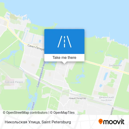 Никольская Улица map