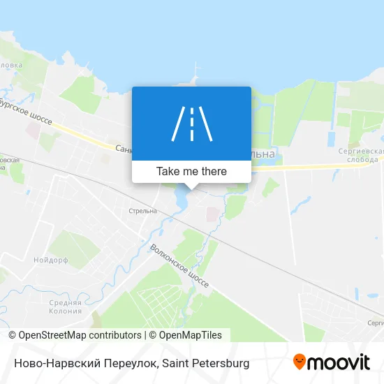 Ново-Нарвский Переулок map