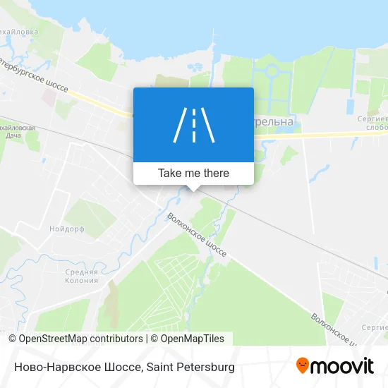 Ново-Нарвское Шоссе map