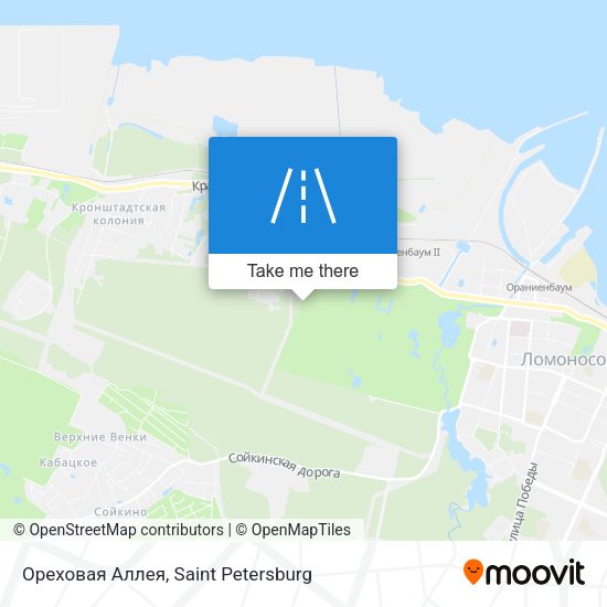 Ореховая Аллея map