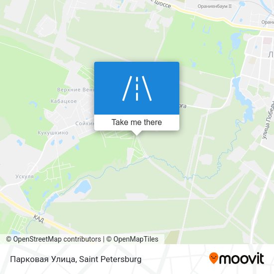 Парковая Улица map