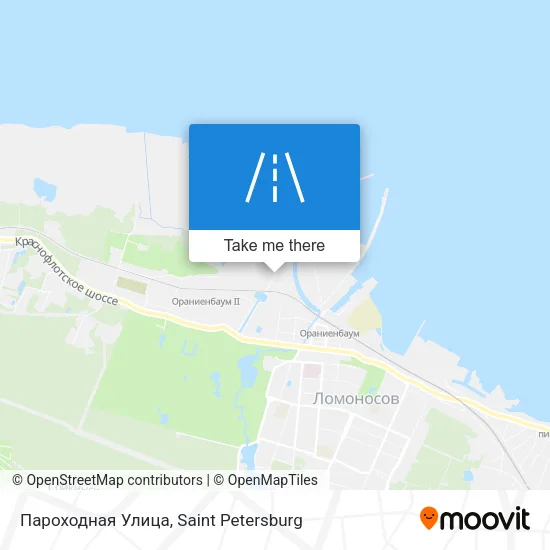 Пароходная Улица map